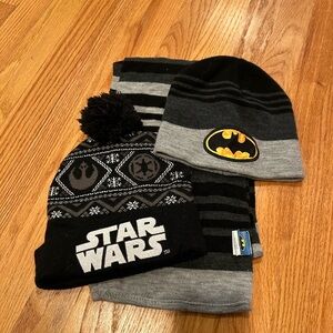 Hats and scarf